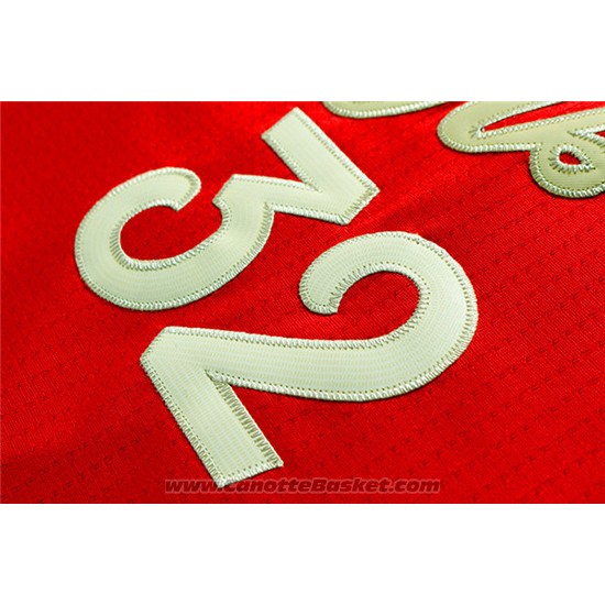 Maglia Natale 2015 Los Angeles Clippers Blake Griffin #32 Rosso